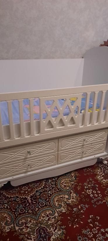 Oğlan və qız üçün, İşlənmiş, Çarpayı, Matras ilə, Siyirməli — 1