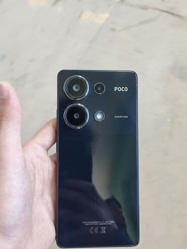 Poco M6 Pro 4G, 256 GB, rəng - Qara, Barmaq izi