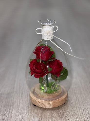 step deke: Fiqur, Şüşə, rəng - Qırmızı — 7