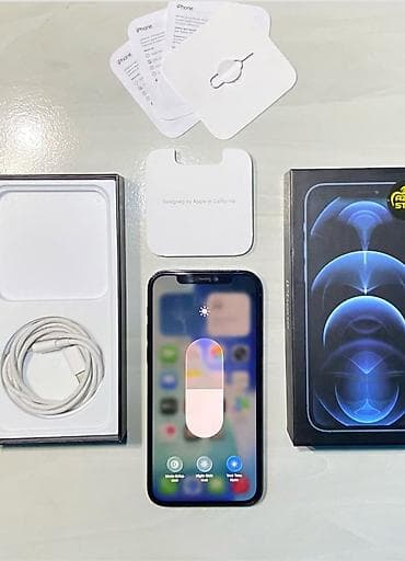 dentin pasta: IPhone 12 Pro, 256 GB, Pacific Blue, Zəmanət, Kredit, Simsiz şarj — 5