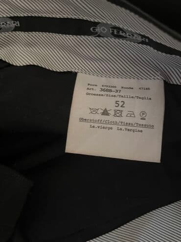 kişi ucun klassik qara kostyum: 200 manata alınıb, çox geyinilmiş kostyumdur. Dəstə püncək və şalvar — 3