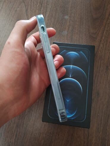 Fly: IPhone 12 Pro, 128 ГБ, Blue Titanium, Беспроводная зарядка, Face ID — 3