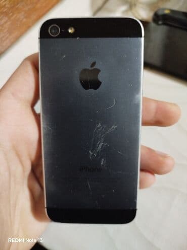 Audio: IPhone 5, 64 GB, Qara, Qırıq — 6