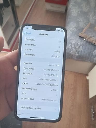 iphone x 2 ci el fiyatları: IPhone X, 64 GB — 3