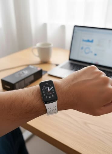 İşlənmiş, Smart qolbaq, Xiaomi, Bluetooth, rəng - Ağ