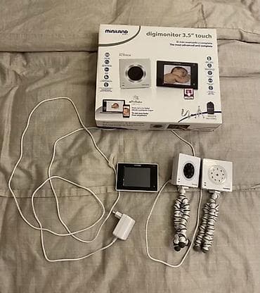Видеоняня miniland digimonitor 3,5* Экран работает только от сети — 1