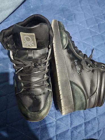 Krasofkalar və idman ayaqqabıları: Benetton kişi idman ayaqqabısı – 40 ölçü - Rəng: qara - Model — 2