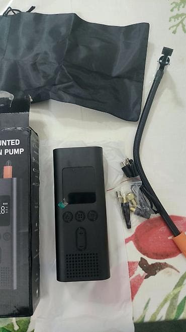Q3 Portativ Avtomobil Şişirdici Pompa – 150 PSI Xüsusiyyətlər: -