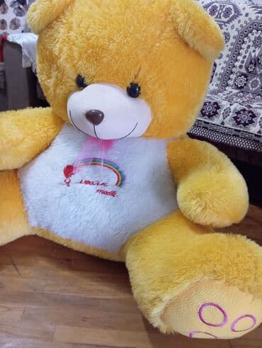 teddi ayı metni: Salam mişka yer olmadığından satılır 100 azn alinib təzədi ölçü — 5