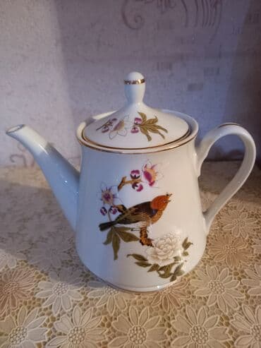 сервиз чайный: Чайный набор, цвет - Белый, Фарфор, 6 персон, Япония — 3