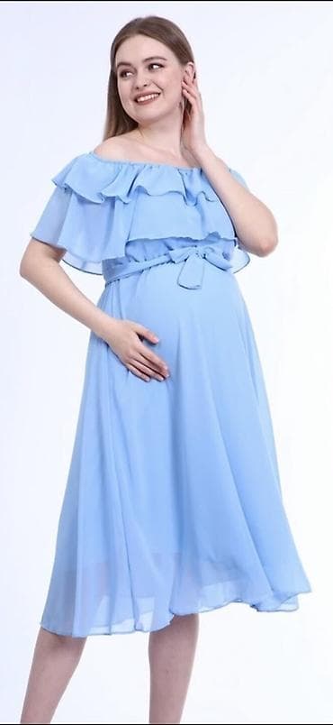 a klass makasin: Hamilə qadınlar üçün açıq mavi don. 1 defe geyinilib. 85 kqa qeder — 1