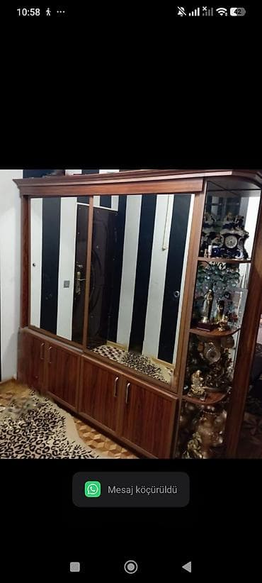 skafi: Təcili📌📌📌 Dəhliz dolabi . 50 azn. ölçü hün 2.16 en 2.25 unvan — 1