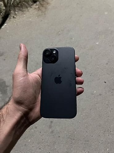 apple m1: IPhone 15, 128 GB, Qara, Face ID — 2