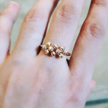 qedim qizil: Toy, Üzük, Sarı qızıl, 585 Əyar, Qaşsız — 1