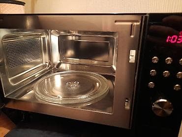 hamam peci: Mikrodalğalı soba Lanova, Quraşdırılan, Mikrodalğalar ilə, rəng - Qara, Yeni — 2