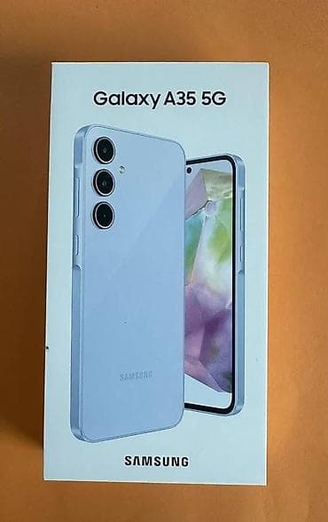Samsung Galaxy A35, 256 GB, rəng - Mavi, Sənədlərlə