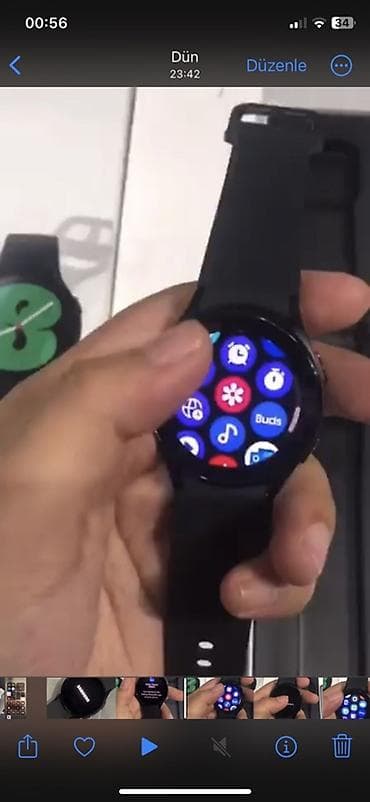 Samsung Galaxy Watch4 (WGDF) – ağıllı saat - Rəng: qara, dairəvi — 3