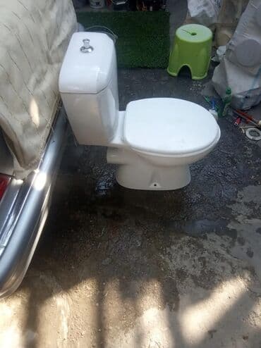 İşlənmiş, Unitaz, Monoblok, Zəmanətsiz, Ünvandan götürmə