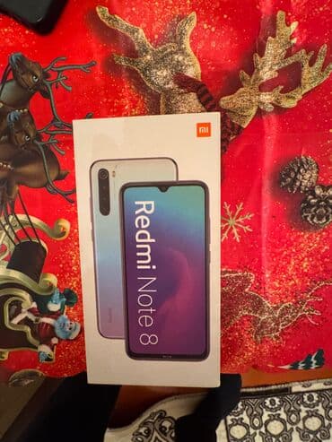 bu s920 yazır: Redmi Note 8, 128 GB, rəng - Qara, Barmaq izi — 6