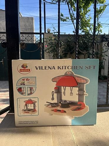 Polesie oyuncaq kitchen set.Metbex seti.Baha alinib. Qiymeti