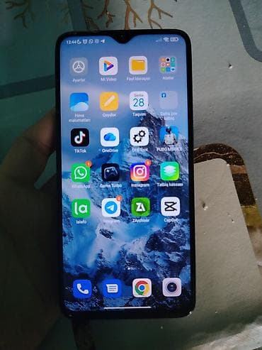 Redmi Note 8 Pro, 64 GB, rəng - Göy, Qırıq