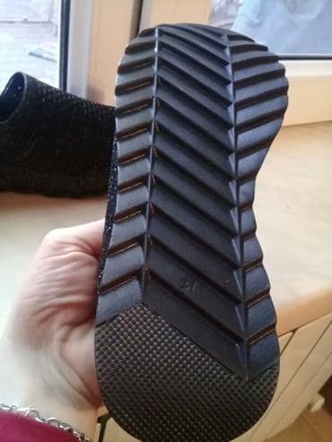 platforma qadın krossovkaları: Ölçü: 37, rəng - Qara, Yeni — 15