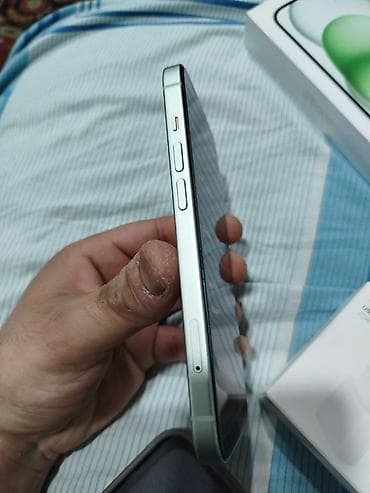 iphone se 2: IPhone 15, 128 GB, Yaşıl, Zəmanət — 6