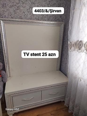 metbex mebeli ucuz: Düz TV altlığı, Polkasız — 1