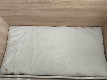 ak mebel: Oğlan və qız üçün, Yeni, Dördbucaq, Beşik, Dəst ilə, Matras ilə, Yellənmə mexanizmsiz — 5