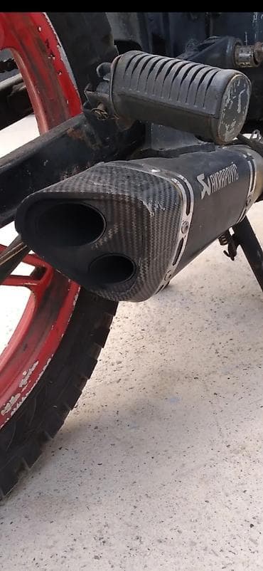 moped s50: Modifikasiya olunmuş kiçik kubajlı motosiklet - Rəng: mavi bak, qara — 3