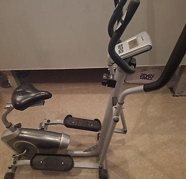 VolksGym eliptik velotrenajor (oturacaqlı) - 2-i 1-də dizayn: eliptik