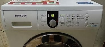 masin aparatura: Paltaryuyan maşın Samsung, 7 kq, İşlənmiş, Avtomat, Qurutma var, Ödənişli çatdırılma — 4