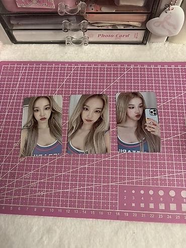 Gidle Yuqi 3lü set lomo cart hasarız Məhsul: K-pop fotokart seti –