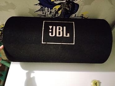 Dinamiklər və sabvuferlər: JBL avtomobil subvuferi – silindrik “bass tube” - Brend: JBL orjinal — 1