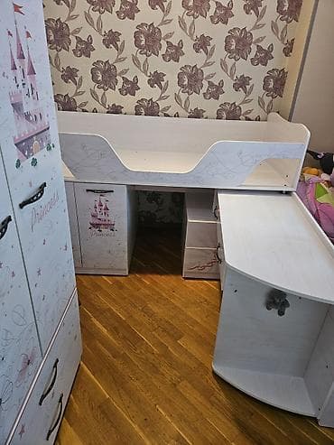 kündür: Uşaq otağı üçün modul mebel dəsti – “Princess” tematikası Tərkibi: - — 2