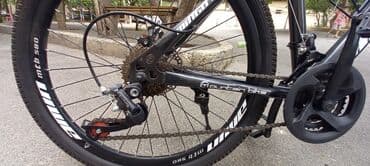 Городские велосипеды: Б/у Горный велосипед 24", скоростей: 21, Самовывоз — 4