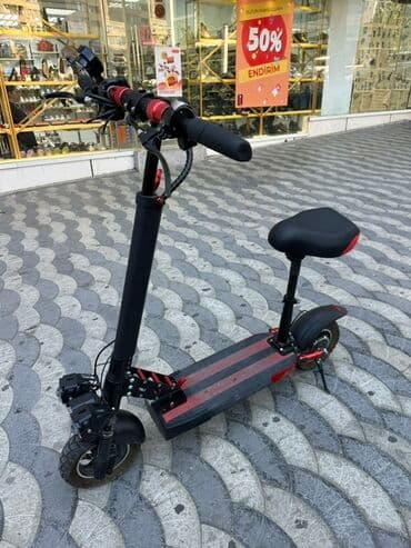 купить электросамокат: Şəhər gəzintiləri və qısa məsafəli səyahətlər üçün nəzərdə tutulmuş — 1
