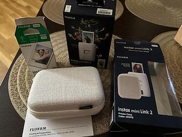 canon pixma e414: Fujifilm Instax Mini Link 2 (ağ rəng) Çox az işlənib, ideal — 4