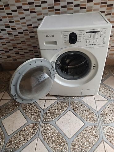 kredit masnlar: Samsung Diamond çamaşır yuyan maşın – 6 kq - Ön yükləməli, geniş — 1