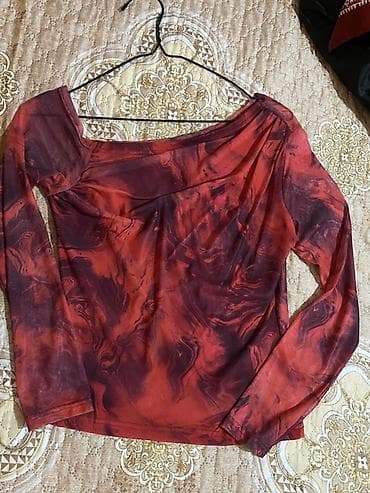 idman desdi: Qadın geyim dəsti – 4 məhsul 1) Boya fırçası effektli şalvar - Ağ — 10