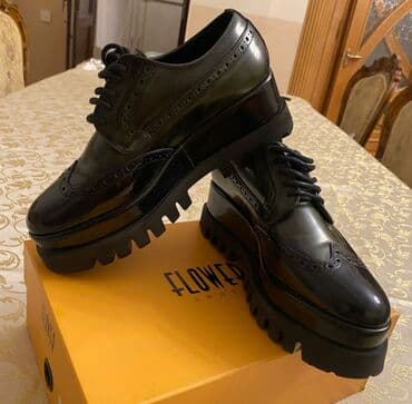 Tuflilər, Ölçü: 37.5, rəng - Yaşıl, Yeni