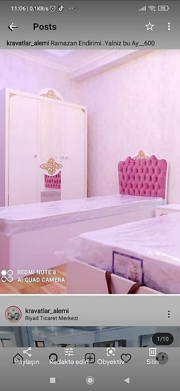 uwaq ucun manej: Ugur Baza carpayi sifariwle yigilir. Reng secimi var. Catdirma — 6