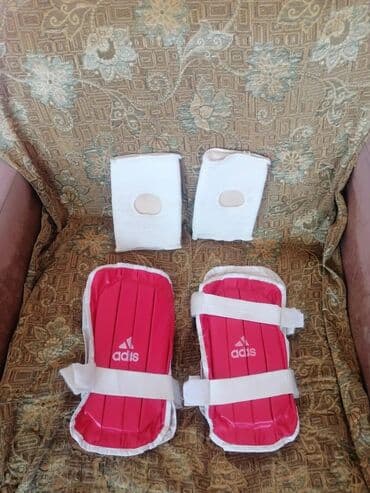 kreditle moto: Idman üçün qoruyucu dəst. - 2 ədəd qırmızı “adis” dizlik/şaqul — 1