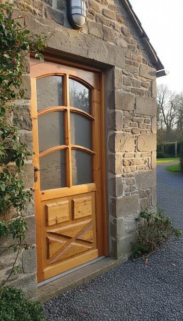 qapı cəftəsi: Yataq otağı üçün İşlənmiş Otaq qapısı 90x230 sm Çərçivə ilə, Zəmanətsiz, Pulsuz quraşdırma, Ünvandan götürmə — 1