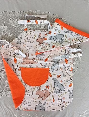 uşaq beretləri: Uşaq üçün mətbəx dəsti – önlük və üçbucaq yaylıq (bandana) - — 7