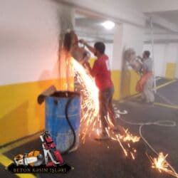 Santexnik işləri: #Betonkesme #betondeşmə Beton kubik kərpic - dən kəsim deşim — 6