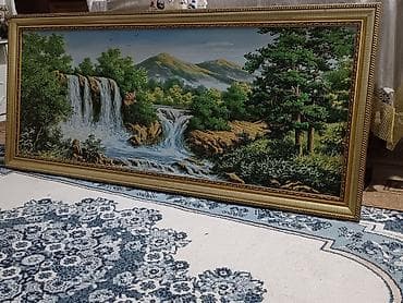 laminat mat: Məhsul dekorativ tablolar dəsti Təsvir: - Yağlı boya üslubunda — 3