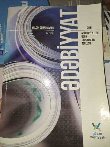 Хозтовары: Edebiyyat kitablari movcuddur — 1