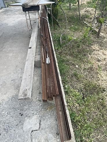 Məhsul: Metal künc profillər (L-profil) və armatur çubuqları