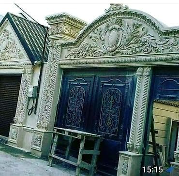 misar dasi: Təbii daşdan dekorativ fasad elementləri və qopqalar - Material — 1